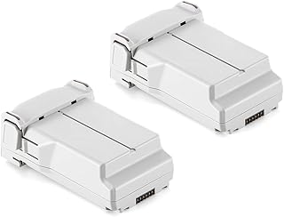 INSYOO Pacote com 2 baterias de voo inteligente Mini 3 Pro (7,38 V, 3850 mAh) com 2 pacotes de bateria com segurança para DJI Mini 3 Pro Drone