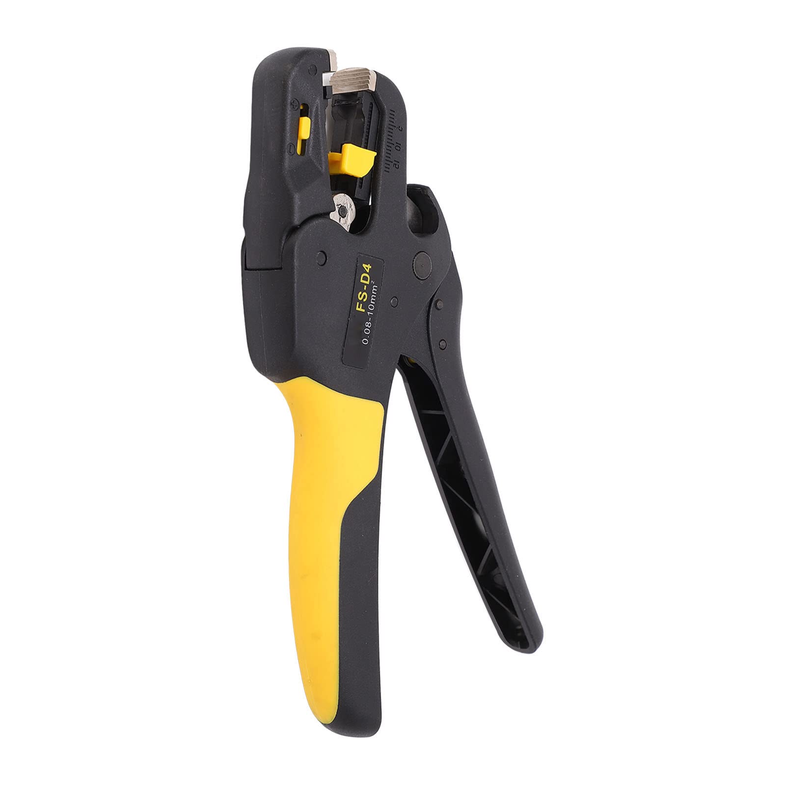 Pinza Spelafili Automatica 0,08-10 mm² - Strumento per Cavi Elettrici Singolo e Multifilare, Pinza Spelafil Regolabile per Installazioni Elettriche, Utensile per Risparmio di Manodopera