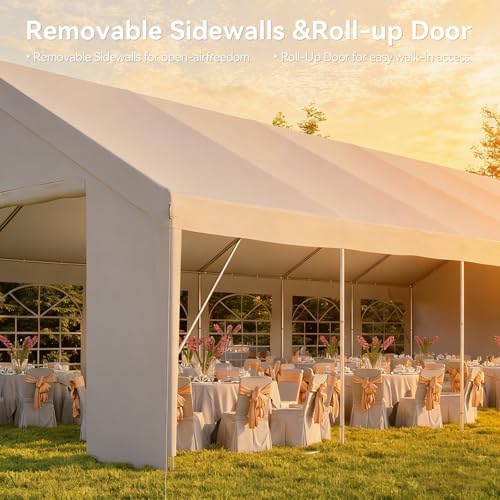 Aoxun 20x40 Party Tent,Heavy-Duty Canopy Tents for Parties Weddings Events — view 5