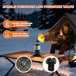 Portable Propane Heater for Camping, Cordless Gas Tent Heater Warmer - Image 2
