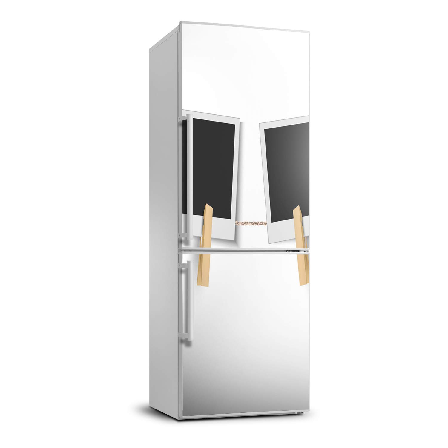 Autocollant frigo au design raffiné Tulup 70x190cm - Revêtement auto-adhésif effet cadres