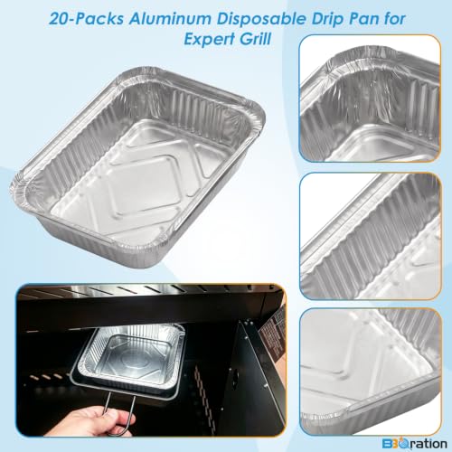 Image of 20-Pack Grease Pan Liner for Expert Grill 720-0789H 720-1049 720-0968