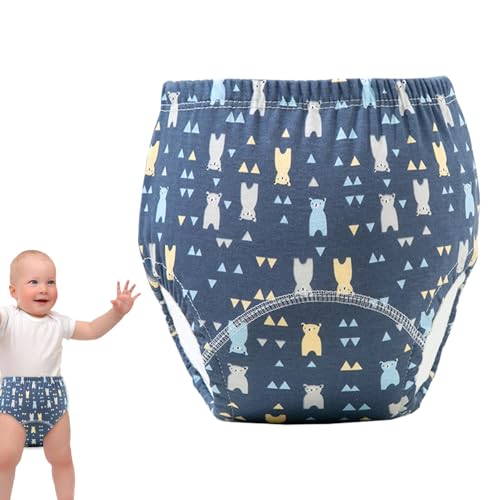 ycezw pour l'entraînement du pot,pour l'entraînement pour les filles - Pantalon d'entraînement de toilette | Pantalon d'entraînement pour pot d'entraînement en coton absorbant pour garçon