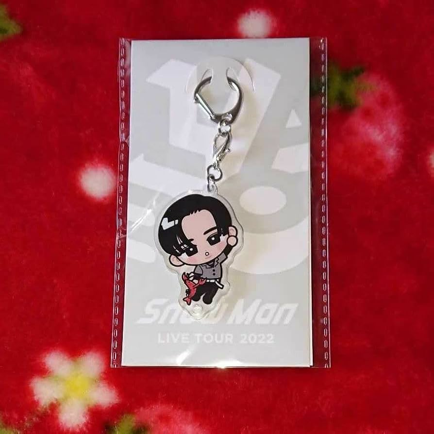 SnowMan 目黒蓮　アクスタ、すのチルキーホルダー、ヘアバンド SnowMan 目黒蓮 アクスタ、すのチルキーホルダー、ヘアバンド