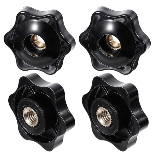 Dadi con impugnatura a stella M6, vite zigrinate, bottone a morsetto, dadi zigrinati