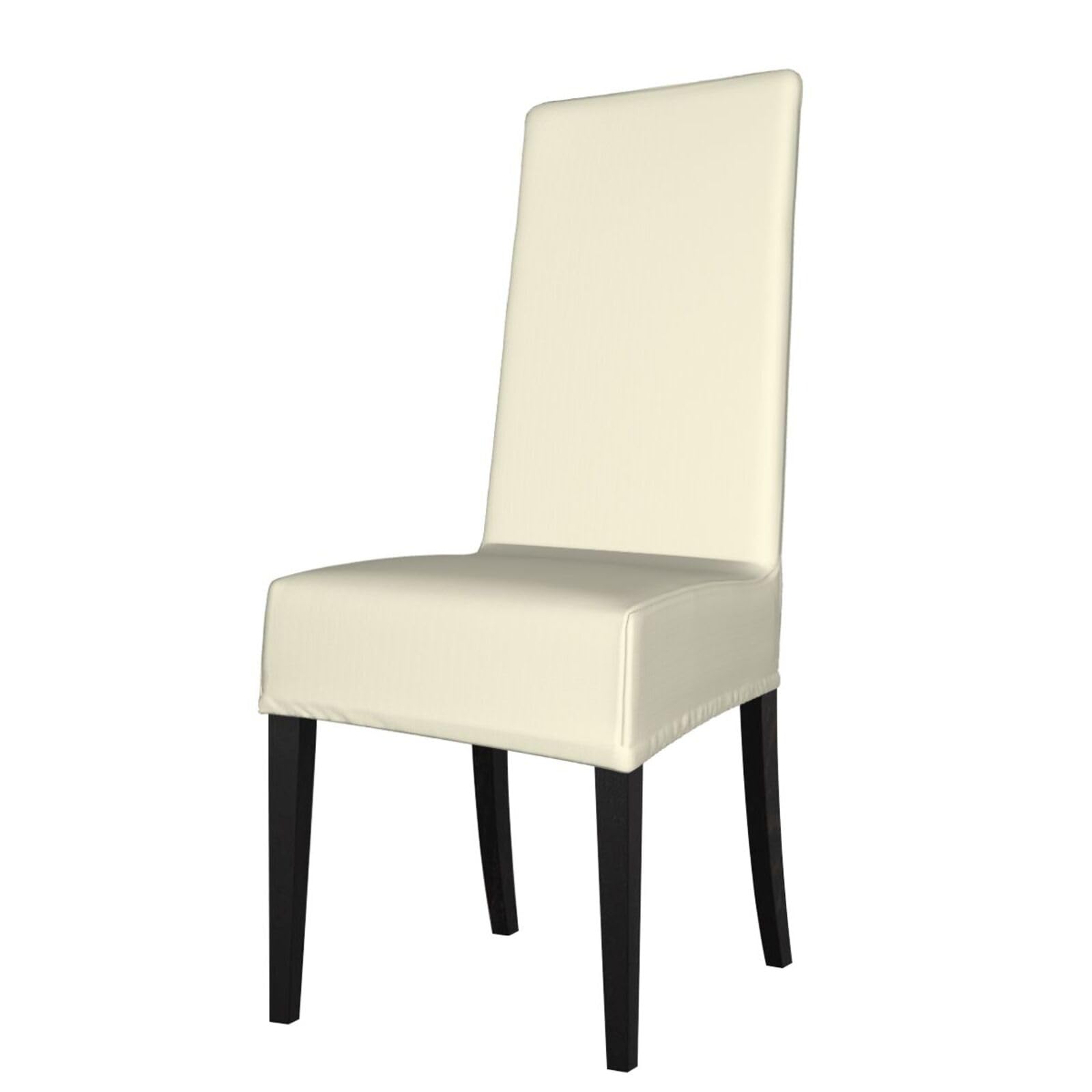 Yyhwhjde Black Cream Prints Dining Chair Throw Covers - Stretchable Spandex Slipcovers For Chair Protection & Refreshing Your Dining Room