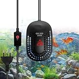 【 Digitale Display Temperature 】Der Controller dieses Mini Aquarium Heizstab hat eine digitale Temperaturanzeige, Mini justierbare Aquarium Heizung Wassertemperatur und die eingestellte Temperatur in Echtzeit anzeigen kann, so dass Sie die Temperaturänderungen im Fischtank leicht erkennen können