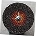 Cabilock 4pcs Industrial Grinding Discs Steel Paper Sanding Discs Angle Grinder Attachment Backing Pad