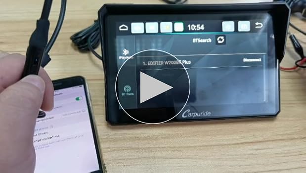 アクセサリー Carpuride 502 BMW Motorcycle Carplay Motorcycle