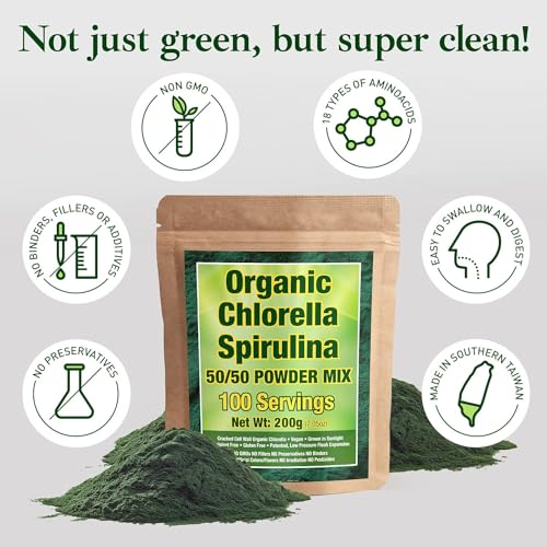 Good Natured 857307002226 Organic Spirulina And Chlorella Powder 50/50 Mix thumb #3