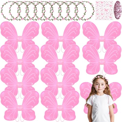 Ailes de fée pour filles idéales pour un goûter d'anniversaire princesse
