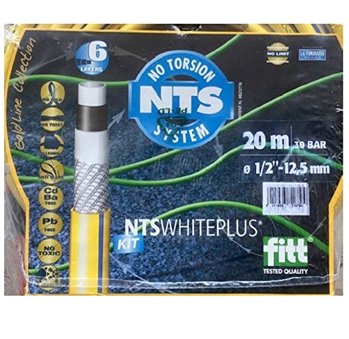 Preisvergleich Produktbild NTS-WHITEPLUS 20m 1 / 2" (12,5mm) Wasserschlauch