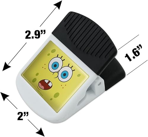 Miniatura 3 de Bob Esponja Sorpresa Frigorífico Imán Magnético Colgante Gancho Notas Snack Clip