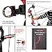 ZSHJGJR Archery Compound Bow and Arrow Kit Hunting Bow 15-29lbs Complete Bow Accesories Package Set Junior Entry Level 260fps Right Handed for Outdoor Shooting (Red)