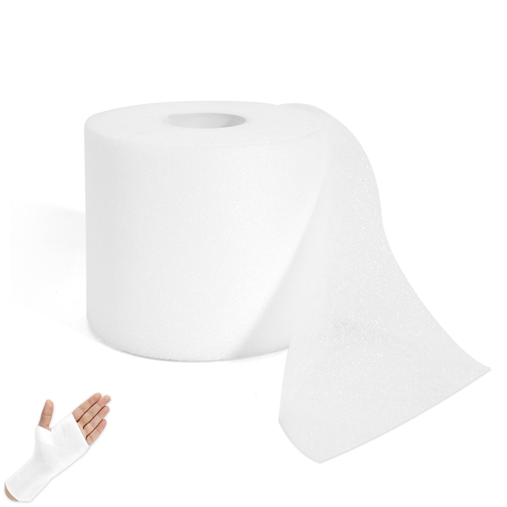 Pre Wrap,Prewrap,Pre Wrap Athletic,Pre Wrap for Hair Soccer,Prewrap Athletic Tape,Prewrap Athletic Tape for Hair,Athletic Wrap,Pre Wrap Tape,Foam Wrap,Athletic Prewrap,Soccer Pre Wrap (White)