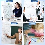 Vinabo Erasable Liquid Chalk Pens, Double-tippe Dry Erase Marker, Chalk Pens for Blackboards, Glass, Mirrors, Windows, Wood Boards - 8 Colors - Image 7
