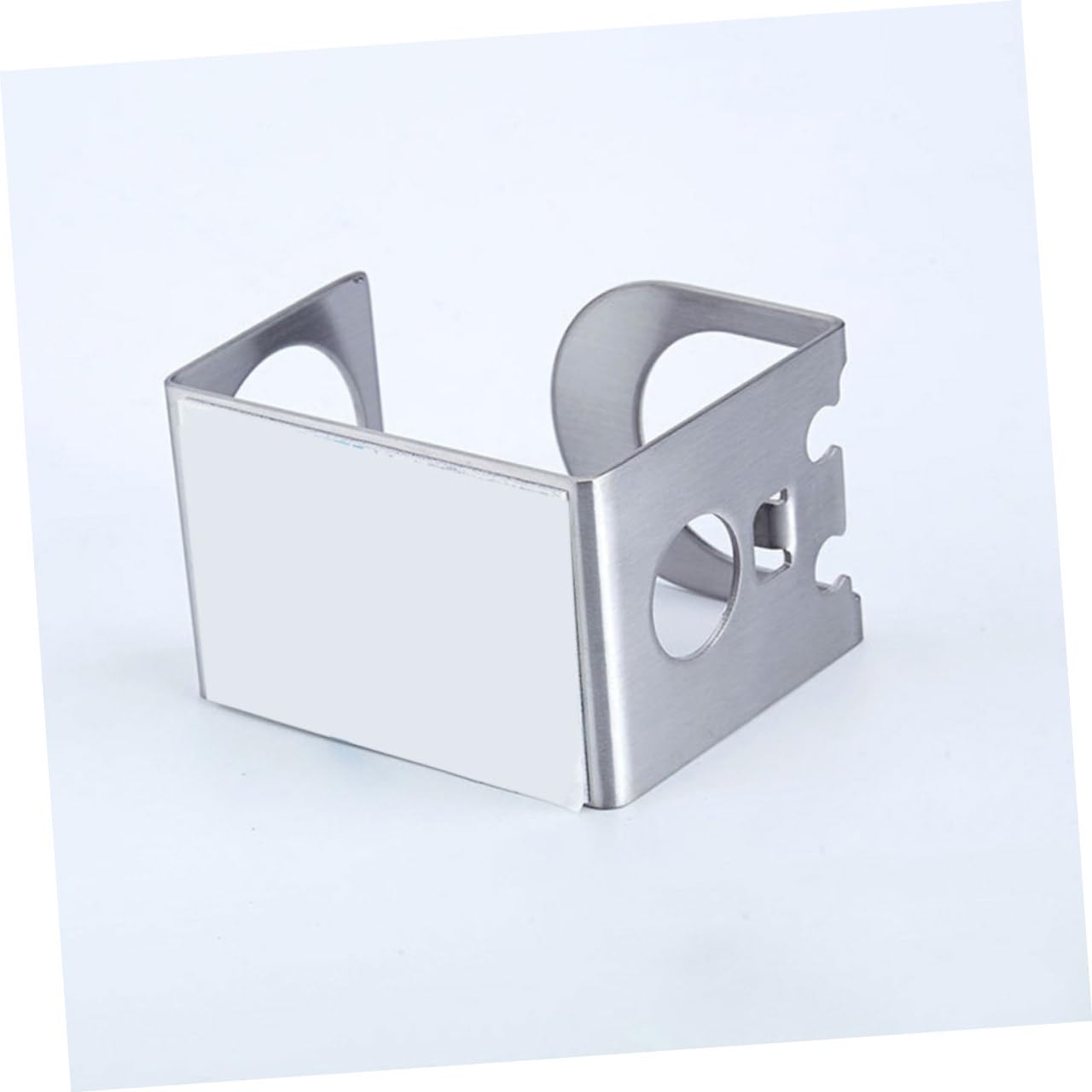 Amosfun 3pezzi Inossidabile Per Spazzolini e Dentifricio Portaspazzolino Multi- e Antiruggine Design Per Installazione Facile Foratura
