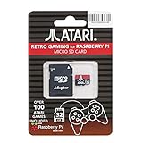 Atari Games for Raspberry Pi 32GB Micro SD Card Preloaded Over 100 Classic Atari Games Compatible...