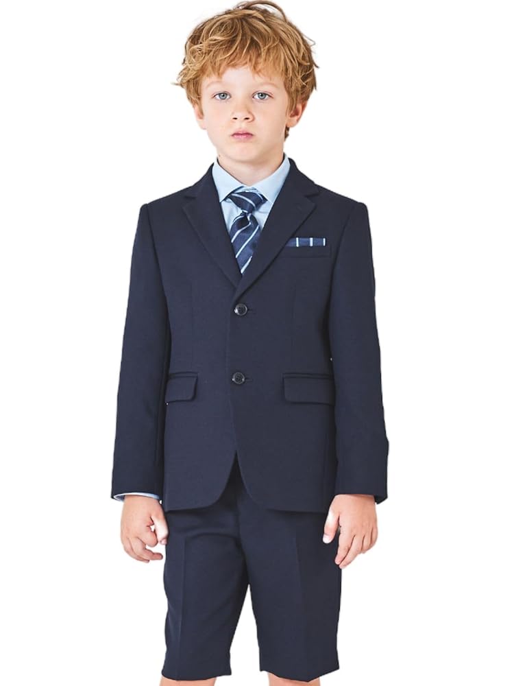 ★新品★ Ready Freddyスーツセット　男の子　150B ネイビー セール40％OFF】【WEB限定】レジメンタルタイベーシックスーツ