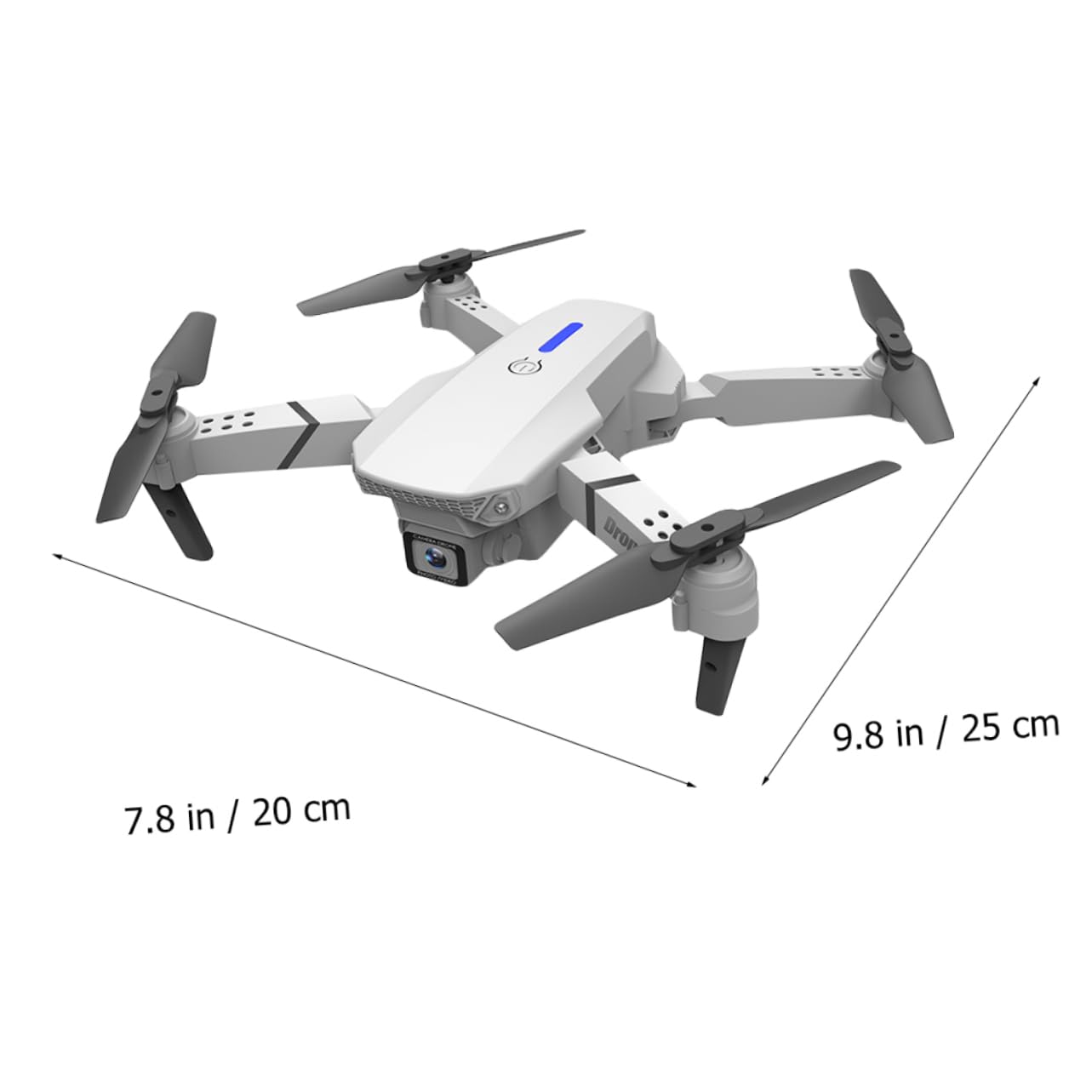 BESPORTBLE Dron Plegable E525 4k Doble Cámara, Transmisión en Real y Vuelo Estable, Adecuado para Fotografía Aérea Teléfono