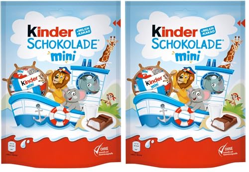 ICONA DAL 1968: Kinder Cioccolato è l'iconica barretta dal cuore tenero al latte e ricoperta di finissimo Cioccolato Kinder al latte 40%, in questa versione in formato mini