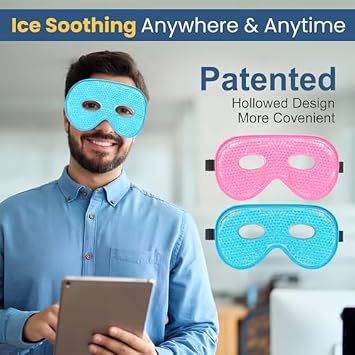 BeeVines Gel Eye Masks 4 Packs