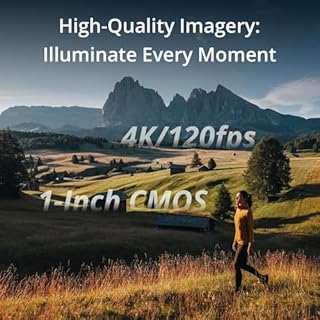 DJI Osmo Pocket 3 Creator Combo, Vlogging Cameras with 1'' CMOS, 4K/120fps Vlog Camera, 3-Axis Stabilization, Face/Object Tracking, Mic Included for Clear Sound, Digital Vlogging Camera for YouTube