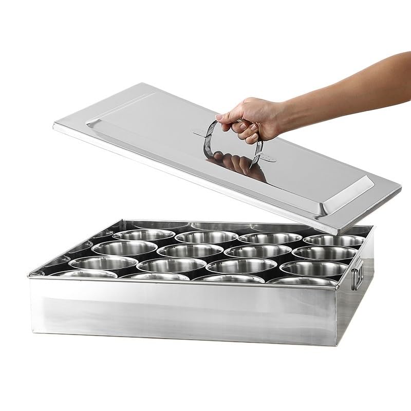Station garniture pour pizzas en acier inoxydable avec bacs à condiments 66.5cm