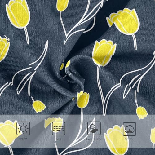 Flowers Floral Blue Toddler Girls's Underwear 2T 23031953