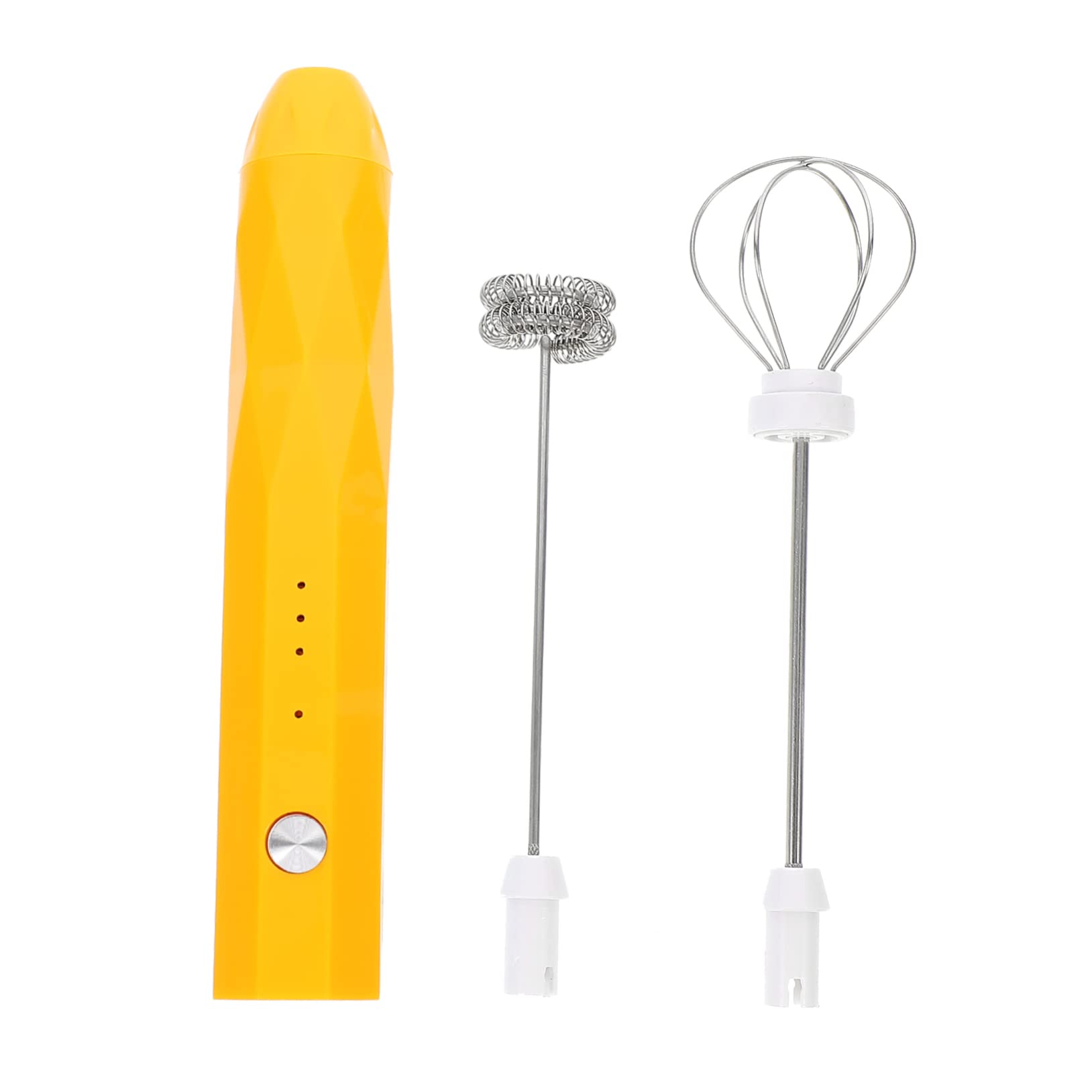 Batidor Eléctrico Portátil para Leche y Huevos Cabezal de Acero Inoxidable, Fácil de Transportar, Adecuado para Uso en Casa y Picnics al Aire Libre