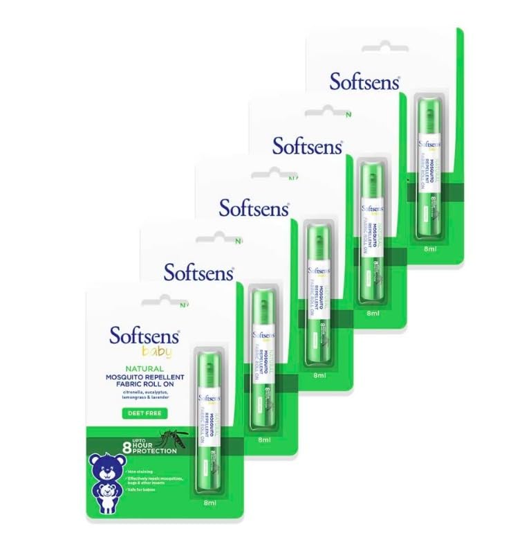 See full amazon price history chart for Softsens Baby Natural Mosquito Repellent Fabric Roll-On - 8ml | Non-Sticky Mosquito Repellent With Upto 8 Hrs Protection | Paediatrician Certified, Pack of 5 Softsens Baby Natural Mosquito Repellent Fabric Roll-On - 8ml | Non-Sticky Mosquito Repellent With Upto 8 Hrs Protection | Paediatrician Certified, Pack of 5 (B0D37SWJFK) Amazon Price History, Amazon Price Tracker