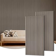 High-Quality Wall Panels: Our acoustic panel set is crafted with high-density polyester fiber, premium medium-density fiberboard, and a solid wood veneer. This combination provides an elegant look, superior sound damping, and excellent sound deadenin...