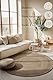 Hanse Home Jute Teppich Rangpur Rund – Natur Wohnzimmerteppich - Handgewebt & Natürlich – Boho Naturfaser Juteteppich für Wohnzimmer, Schlafzimmer, Esszimmer, Flur, Küche – Natur Braun, 100cm