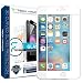 iPhone 6 Plus Screen Protector, Tech Armor 3D Curved Edge Glass Apple iPhone 6S / iPhone 6 Plus (5.5-inch) Screen Protector (Wht) [1-Pack]