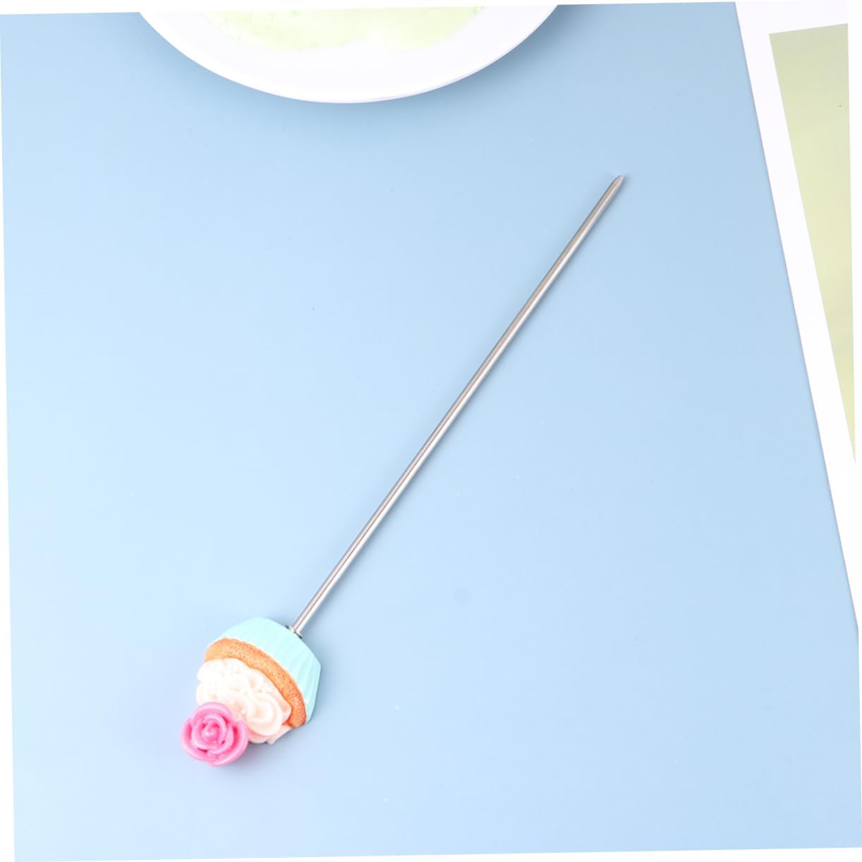 Cabilock 2pcs Baking Nails Cakes Ease Pin Stainless Steel Baking Stick