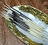 10 pcs African Porcupine Quills Hair Stick Indian Crafts Accessories Fishing Buoy DIY Natural Bone Jewelry Crafting Art (7.8~8.2 Inches) #3