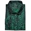 Black and Green Paisley