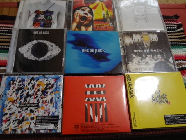 ONE OK ROCK アルバム CD 9枚セット 初回盤多数 CD+DVD ONE OK ROCK シングルCD 9枚セット 送料無料 ONE OK ROCK