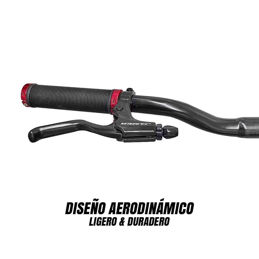 Palancas De Freno Para Bicicleta - Aluminio Blanco/Negro, Compatibles Con  MTB/BMX, image size:1080x1080