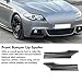 Carbon Fiber Front Bumper Lip Splitter for 5 Series F10 F11 M Sport 2010-2016, Reduced Wind, Improved Driving Stability (Carbon Fiber)
