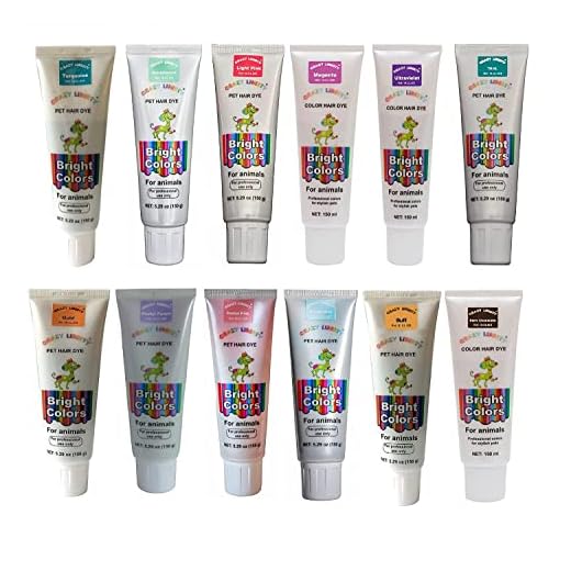 Dog Hair Dye (12 Magic Colors Set)