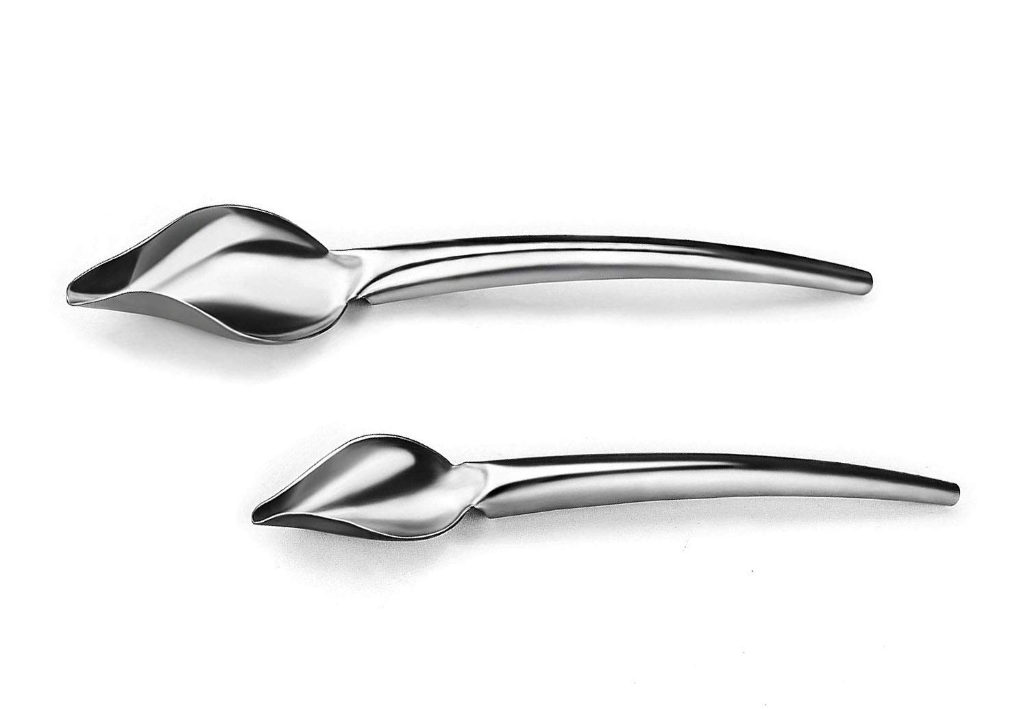 Favson Deco Spoon Multi-use Precision Chef Culinary Drawing Spoons for Decorating Plates, Set of 2