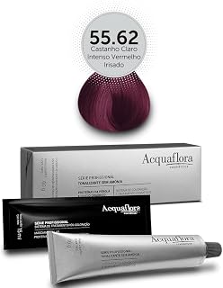 Acquaflora 55.62 Castanho Claro Intenso Vermelho Irisado - Tonalizante 60g