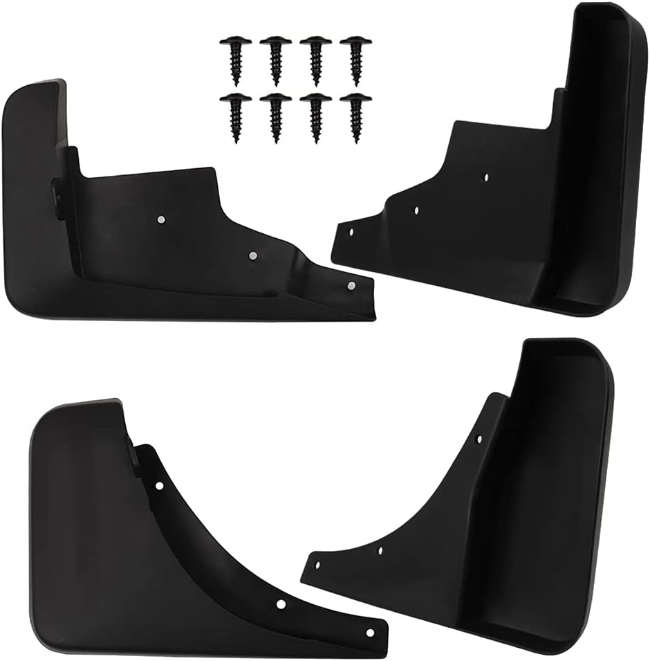 SCITOO Set of 4PCS Universal mud Flaps for 2011-2016 for Jeep Compass Front & Rear mud Flaps Splash Guard Set