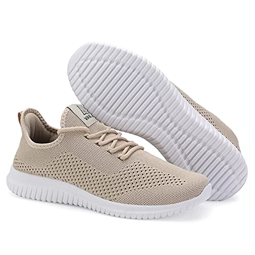 Image of YDB Men's Running Shoes Ultra Lightweight Breathable Walking Shoes Non Slip Athletic Fashion Sneakers Mesh Workout Casual Sports Shoes