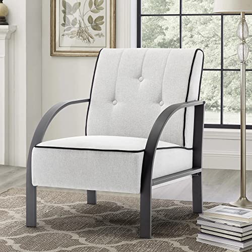 Haobo Home Accent Chair For Bedroom Button Tufted Arm Chair Living Room Chair Upholstered Chair Leisures Chair For Home Kitchen Office Bistro Cafe Set Of 2 #TOP4