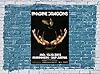 Imagine Dragons - Smoke & Mirrors MAN 2015 - Poster, Concertposter, Concert #2