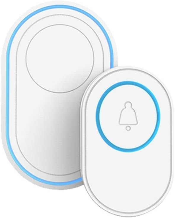 Doorbell Alarm System Intelligent Doorbell Strobe Siren 58 Sound 43Hz detectors