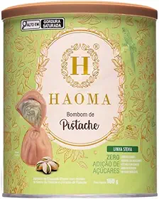 Bombom de Pistache - Linha Stevia - Haoma - 160g