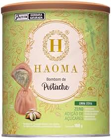Bombom de Pistache - Linha Stevia - Haoma - 160g